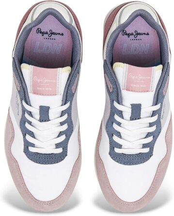 Шкіряні багатоколірні кросівки Pepe Jeans London Print, розмір 38 EU