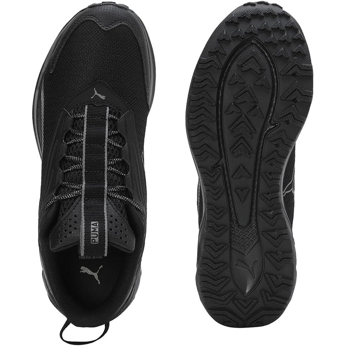 Дитячі кросівки PUMA Extend Lite TrailRoad для бігу та трейлраннінгу, 46 EU, Puma Black/Cool Dark Gray