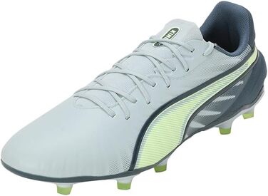 Футбольне взуття PUMA King Match Fg/Ag (41 EU) – унісекс, кольори: Frosted Dew, Fizzy Apple, Gray Skies