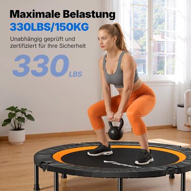 Міні-трамплін MERACH 102/122 см - фітнес-трамплін, до 150 кг, без ручки