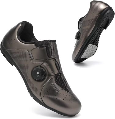 Шкарпетки для шосейної їзди для чоловіків – легкі, дихаючі, сумісні зі штифтами для тривалих заїздів та комфорту протягом дня (46 EU, Bronze)