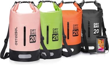 Водонепроникний мішок Blackace Arteesol Dry Bag 5L/10L/30L для каякінгу, риболовлі, рафтингу та інших видів активного відпочинку (20L, Grapefruit)