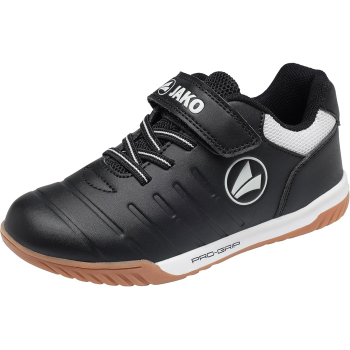 Спортивне взуття для хлопців JAKO J-sh Finesto Ev для залу (37 EU, чорний/білий)