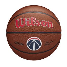 М'яч для баскетболу Wilson NBA Team Washington Wizards з автографом