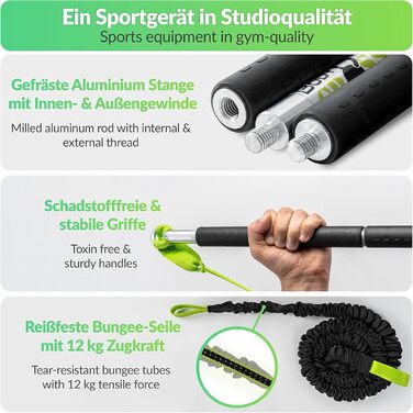 BodyCROSS Rip Trainer Premium - Німецька якість | До 24 кг зусилля | Для домашніх та студійних тренувань