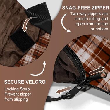 Спальний мішок для двох осіб, XL, Queen Size, для кемпінгу та походів, універсальний, вологостійкий, з компресійним мішком, чорний/зелений (кава)