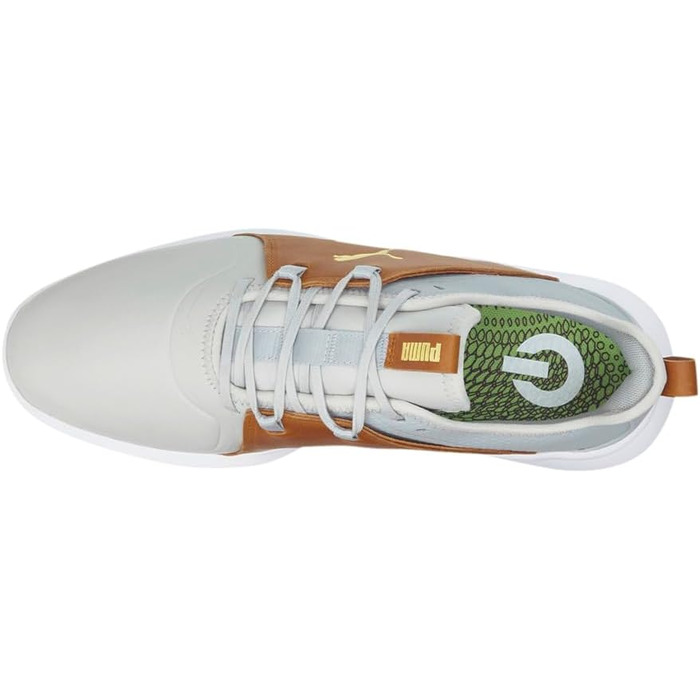 Жіночі гольф-шоу Puma Ignite Fasten8 WMNS (43 EU, шкіра, золотий, коричневий)