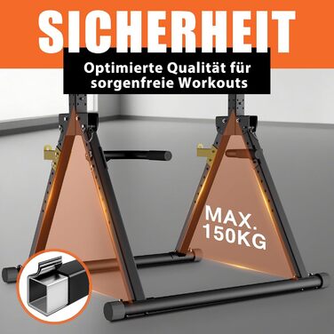 Power Tower DH FitLife: турнік, бруси для віджимань, станція для тренувань | Фітнес-станція для дому | Регульована спинка