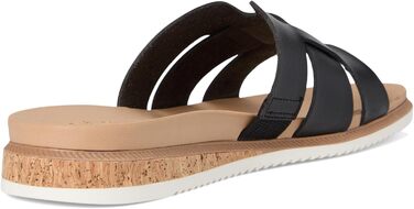 Жіночі сандалії Skechers Desert Kiss з низьким підйомом, чорні, з матеріалу Duraleather, 38 EU