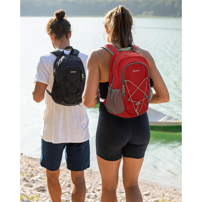 WATERFLY Легкий туристичний рюкзак 12 л для походів, подорожей, спорту, велосипеду, знімна грудна застібка, унісекс
