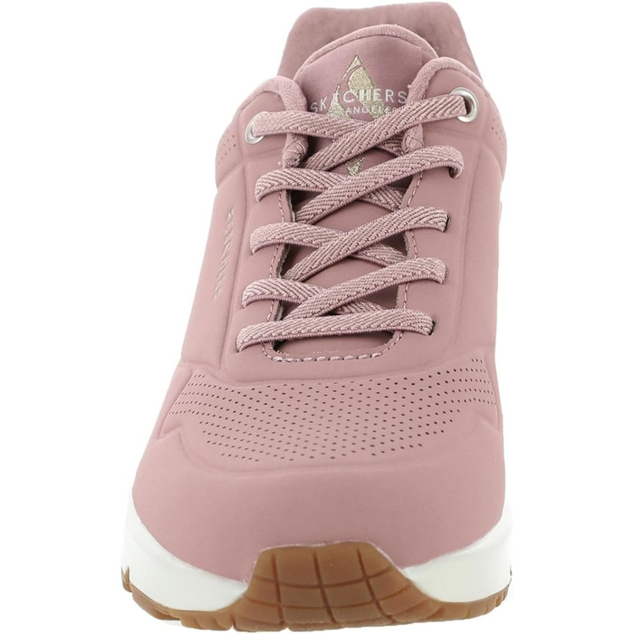 Кросівки жіночі Skechers UNO Shimmer Away Rose Gold (36.5 EU) - рожеві, Durabuck, Duraleather, сітка