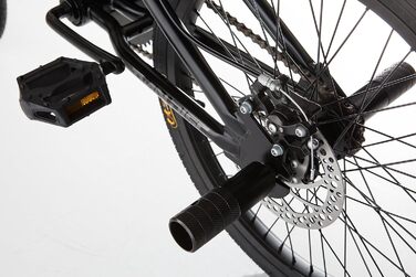 BMX велосипед Moma Bikes FREESTYLE 20 дюймів, дискові гальма, 360º обертання керма, для трюків та змагань