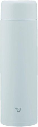 Термос Zojirushi SM-GA60-HL, 600 мл, нержавіюча сталь, сіро-блакитний, легке очищення, герметична кришка, пляшка для води