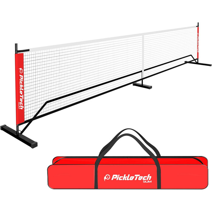 PickleTech 4.0: Портативна сітка для піклболу, 6.6 м, Outdoor, з сумкою, сертифікат USAPA