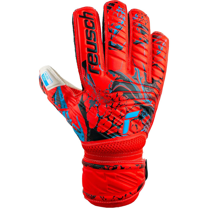 Воротарські рукавички Reusch Attrakt Grip чоловічі, червоно-сині, розмір 10