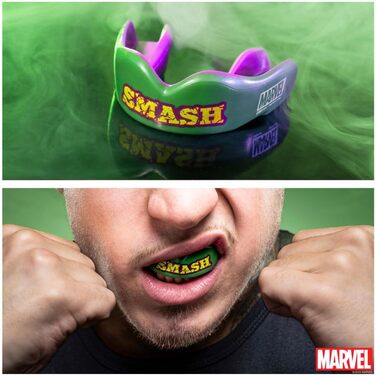 Захисна капа Marvel The Hulk для спорту, дорослих і дітей, для єдиноборств, боксу, хокею, MMA, регбі, кікбоксингу, дзюдо, 12+ років