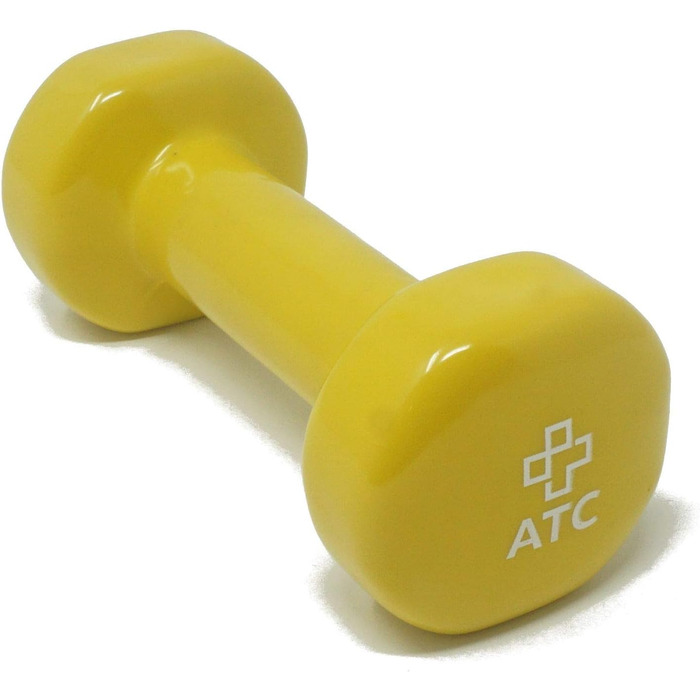 Вінілові гантелі ATC Handels GmbH 1,5 кг, набір 2 шт для фітнесу, аеробіки, реабілітації та тренувань