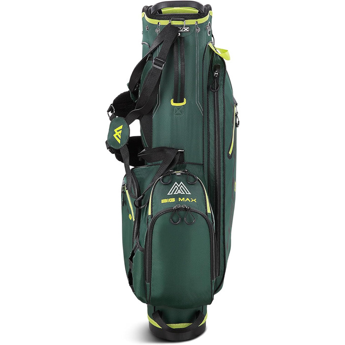 Сумка для гольфу Big Max Heaven 7 G Standbag Forestgreen-Lime з підставкою