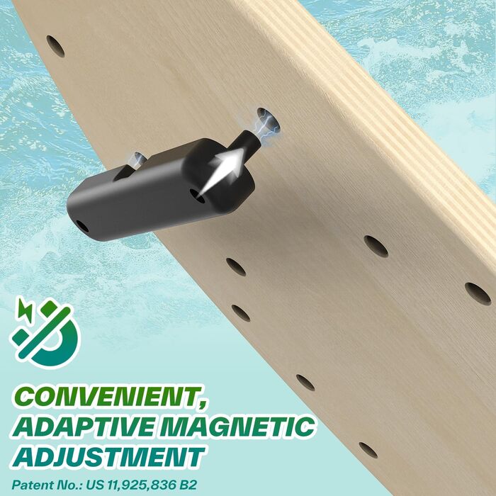 Балансборд Sportneer Surfin 8-в-1 для дорослих – тренажер рівноваги з роликом, м'ячем та півсферою. Підходить для core-тренінгу, серфінгу, катання на лижах та реабілітації. Безпечний, антиковзкий, чорний, 200 кг