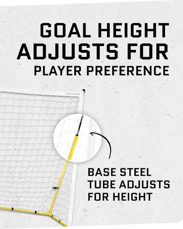 Футбольні ворота та сітка SKLZ Quickster 12x6 футів, мобільні