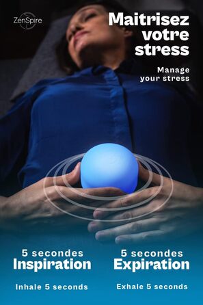 Набір для акупунктури Zen-Paket: біомат Climsom Zen + дихальний тренажер Zenspire V2 Coach для серцевої когерентності