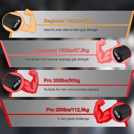 Тренування зап'ястя та рук: металевий набір для зміцнення хвата (4 або 6 шт.)