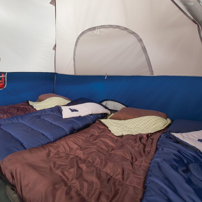 Намет кемпінговий Coleman Sundome 2/3/4/6 місць з тентом від дощу, водонепроникний, синій (без PFAS)