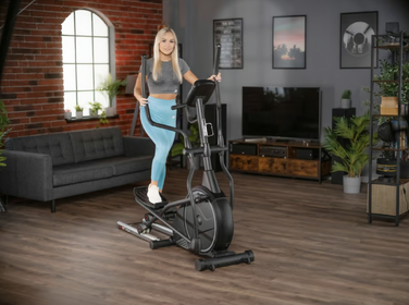 Орбітрек Hop-Sport HS-160CF Stage електромагнітний сірий