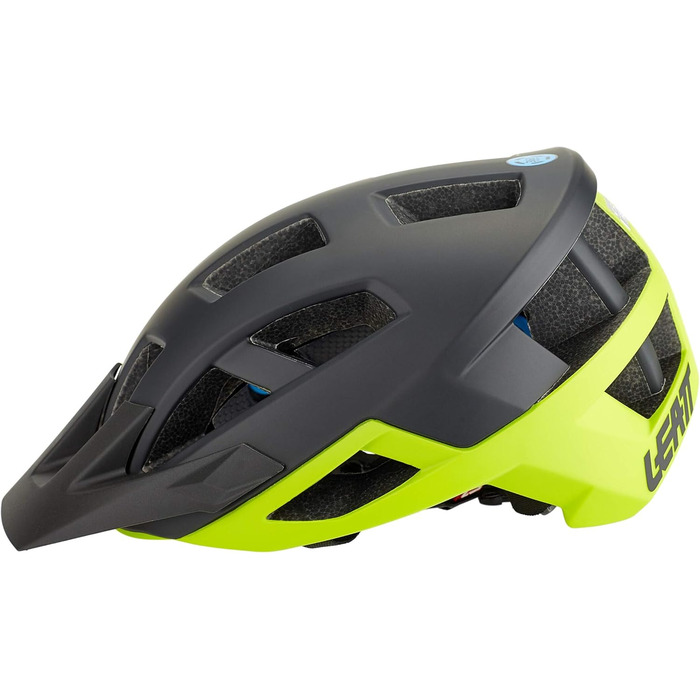 Велошолом Leatt 1018450112 чорний/лайм, розмір L, MTB