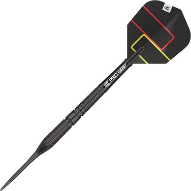 Професійні дротики Target Gabriel Clemens Black Edition 90% вольфрам, сталевий наконечник, 21/23 г, набір для дартсу, гравецький, чорний