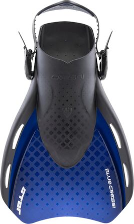 Ласти CRESSI Star Fins L/XL (44-48) чорно-сині - для снорклінгу та плавання
