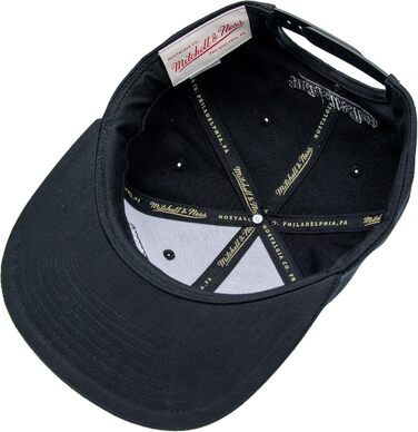 Кепка Mitchell & Ness 2 Tone Box Logo Snapback чорно-біла, універсальний розмір