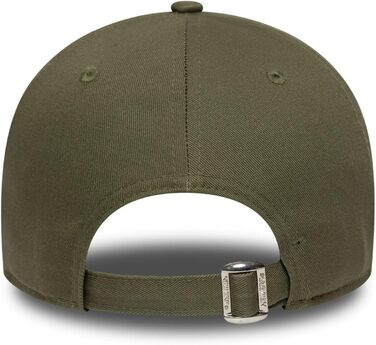Кепка New Era 9Forty Strap Cap з вишитим логотипом New York Yankees (оливковий)