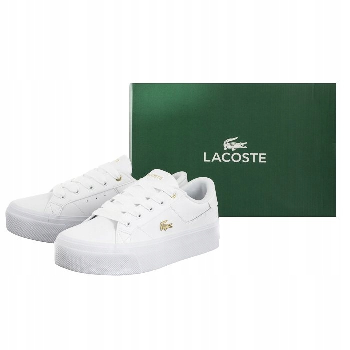 Жіночі кеди Lacoste Ziane Platform 124 2 CFA Білі, розмір 41