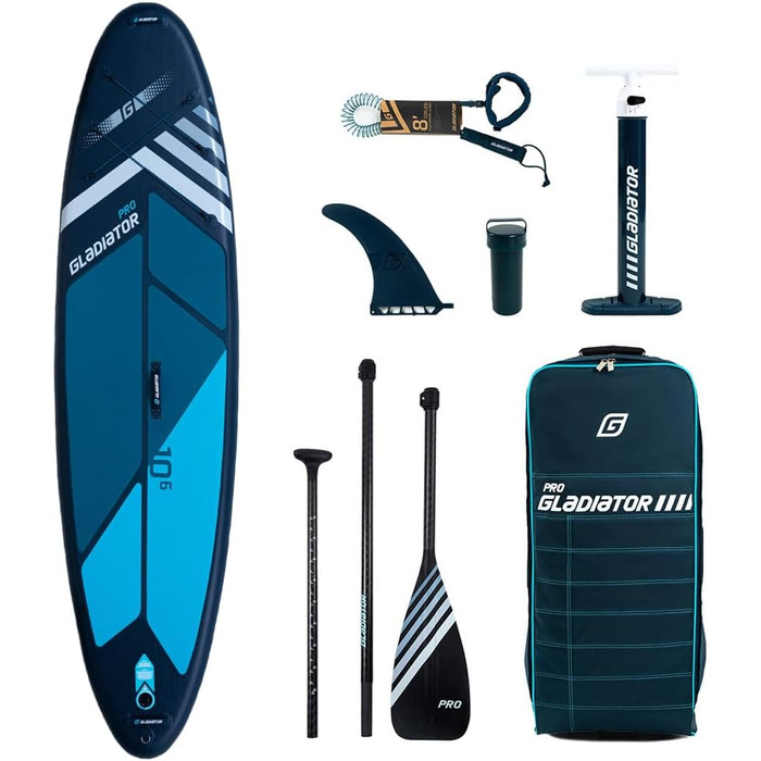 Надувна SUP-дошка Gladiator Pro Campsup для серфінгу, комплект для початківців і досвідчених
