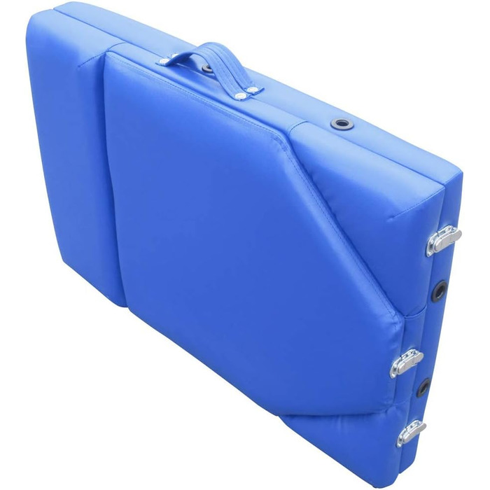 Складний масажний стіл Mobiclinic CA-01 Plus 186x60 см, алюміній, екошкіра, з підголівником, 3-секційний, для фізіотерапії, європейський бренд, регульована висота, портативний
