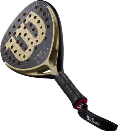 Ракетка для падел-тенісу Wilson Defy LS V1, чорний/золотий