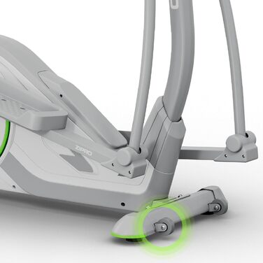 Zipro Crosstrainer Wave: еліптичний тренажер для дому, 32 рівні опору, Bluetooth, підставка для iPad, до 120 кг