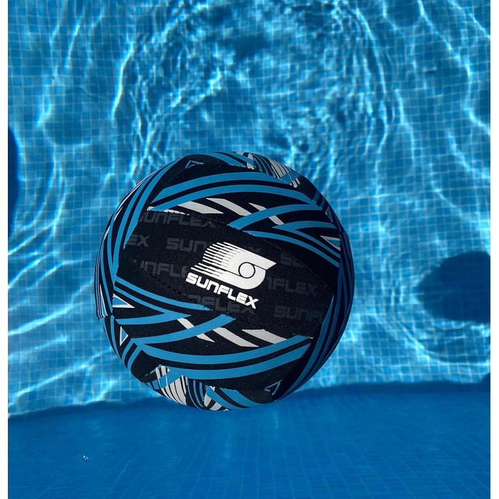 Волейбольний м'яч Sunflex Action Pro розмір 3: м'який, легкий, для пляжу та води | міцний, для будь-якого віку