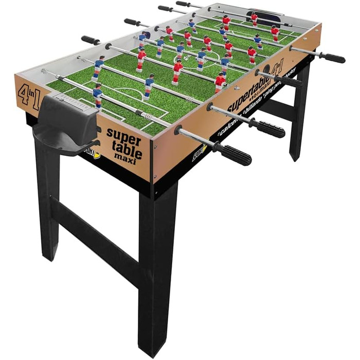 Стіл для пінг-понгу, хокею та більярду Sport1 Maxi Supertable 4-in-1 (122 x 60 x 81,5 см), з аксесуарами, ідеальний подарунок
