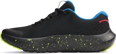 Чоловічі кросівки Under Armour Surge 4 (35.5 EU, чорний, жовтий, висока видимість)
