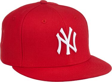 Кепка New Era New York Yankees 59fifty MLB Basic чорна/біла (однорозмірні)