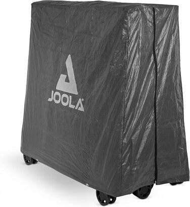 JOOLA J200A професійний тенісний стіл для вулиці, алюмінієва поверхня 6 мм + чохол для тенісного столу 150x160x50-80 см, чорний