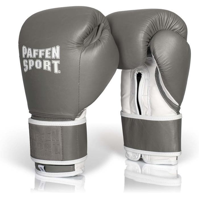 Боксерські рукавички Paffen Sport PRO Klett з натуральної шкіри для тренувань і спарингів