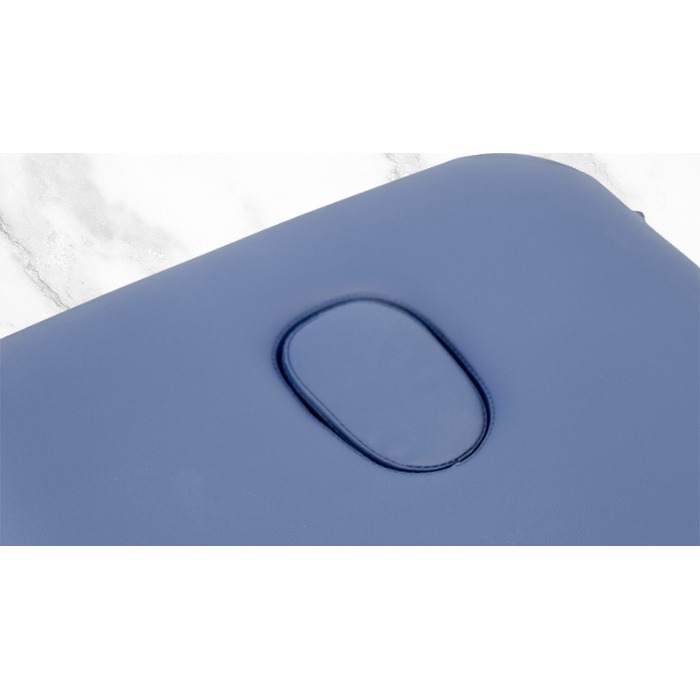 Складаний масажний стіл Akito, алюміній, синій