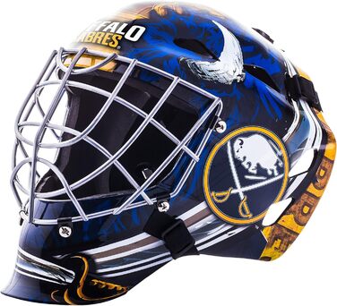 Дитяча хокейна воротарська маска Franklin Sports NHL Buffalo Sabres, для стріт-хокею, ліцензія НХЛ