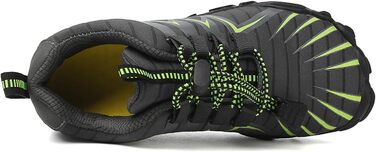 Дитячі босижні кросівки для хлопчиків та дівчаток, дихаючі, антиковзкі, легкі спортивні кросівки для ходьби та бігу, розмір EU 26-40 (39 EU, сірий)