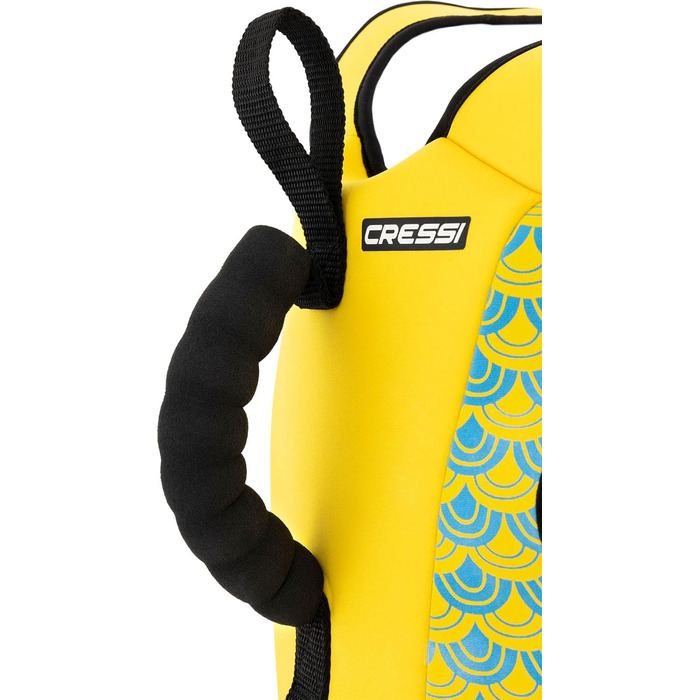 Спасальний жилет CRESSI Little Turtle для дітей 3-6 років, неопрен, блакитний/жовтий