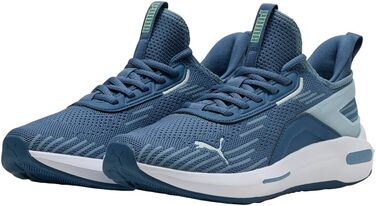 Кросівки PUMA Softride Enzo 5 Hype для міста та бігу, 38 EU, темно-синій/блакитний/світло-блакитний