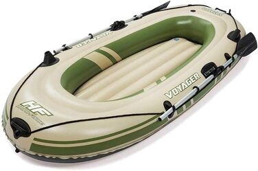 Надувний човен Bestway Hydro-Force Voyager 300 для 2 осіб, 243x102x31 см, комплект для відпочинку на воді